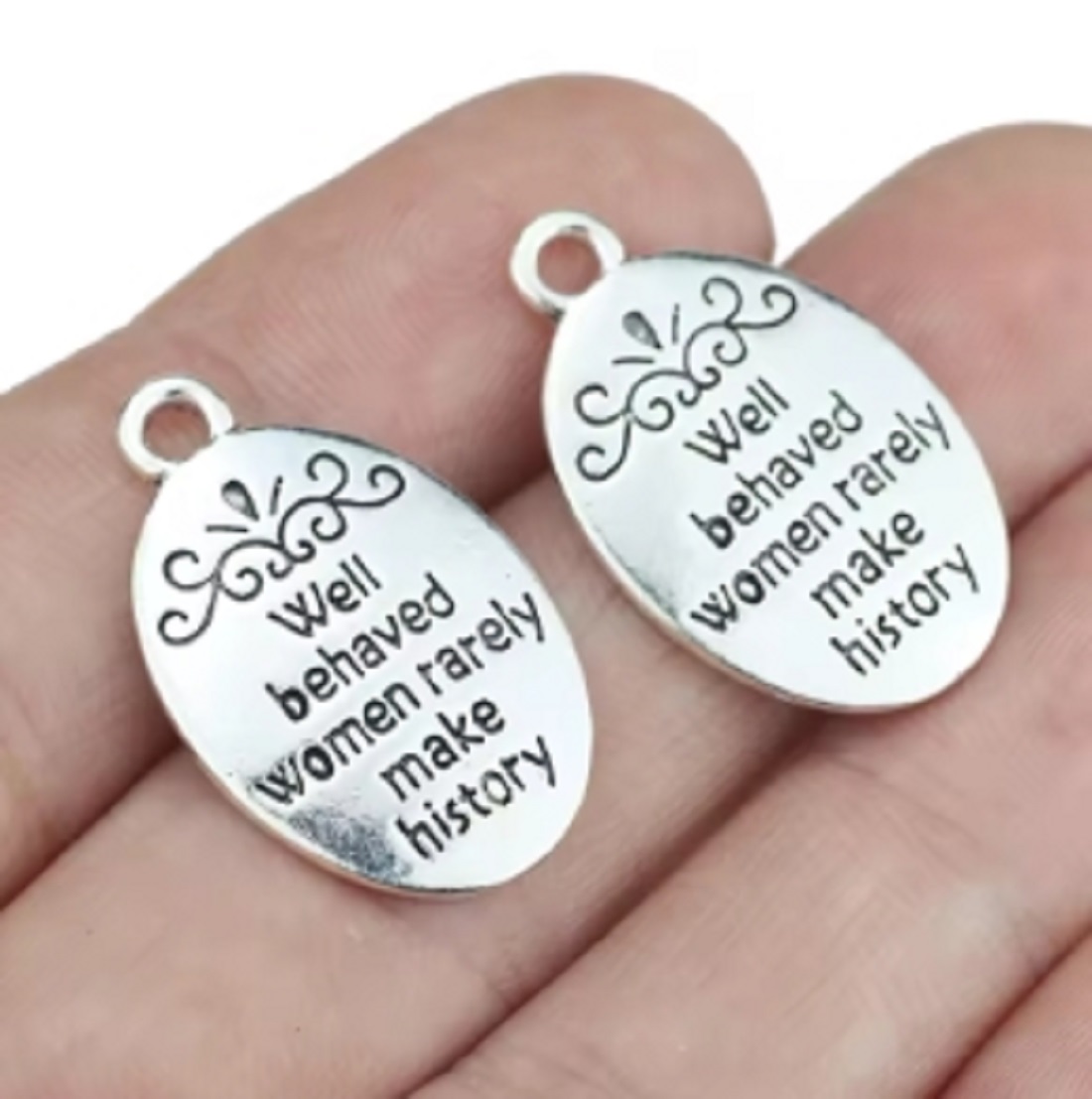 Jewelry Making History - 10 sztuk / partia Owalne antyczne