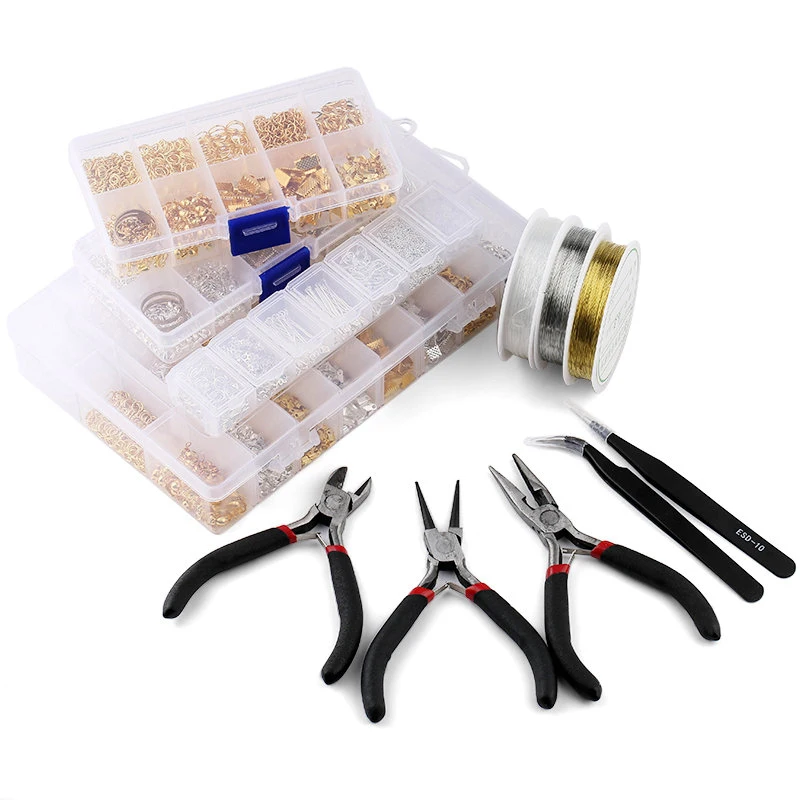 Jewelry Making Kits - Zestaw narzędzi do wyrobu biżuterii: otwarte