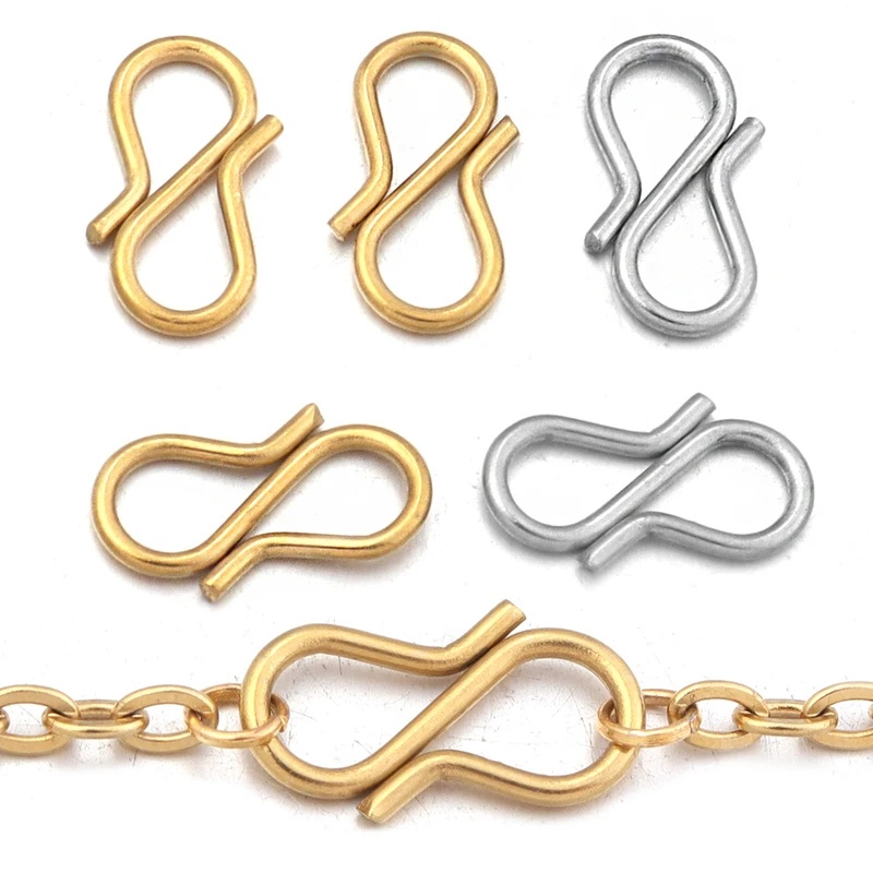 Jewelry Making Chain - 30 szt. Zapięcia końcowe w kształcie