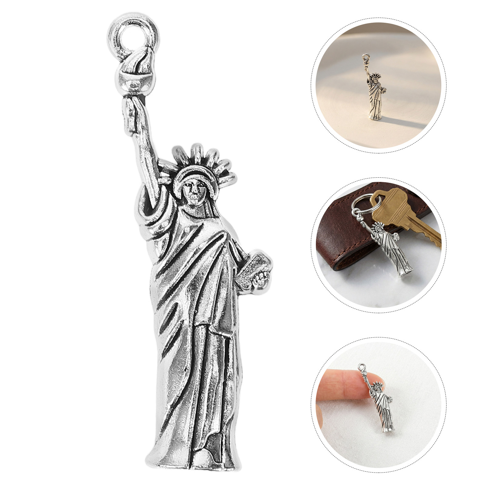 Jewelry Making New York - 50 szt. zawieszek z wizerunkiem Statuy