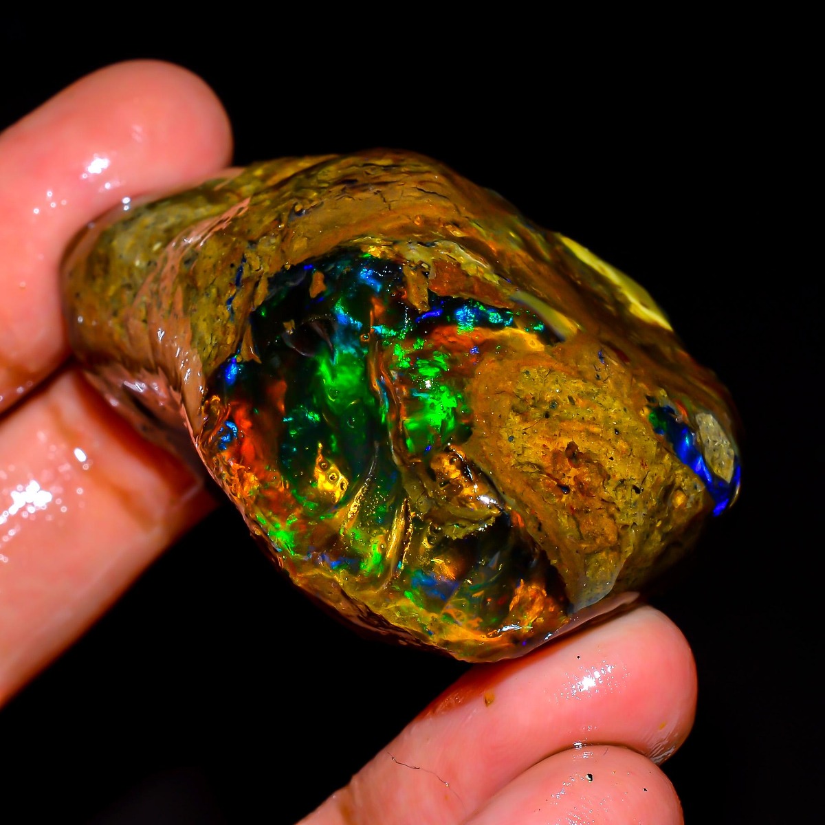 Jewelry Making Raw Materials - AAA+ Etiopski Opal Welo 25-80CT Surowy