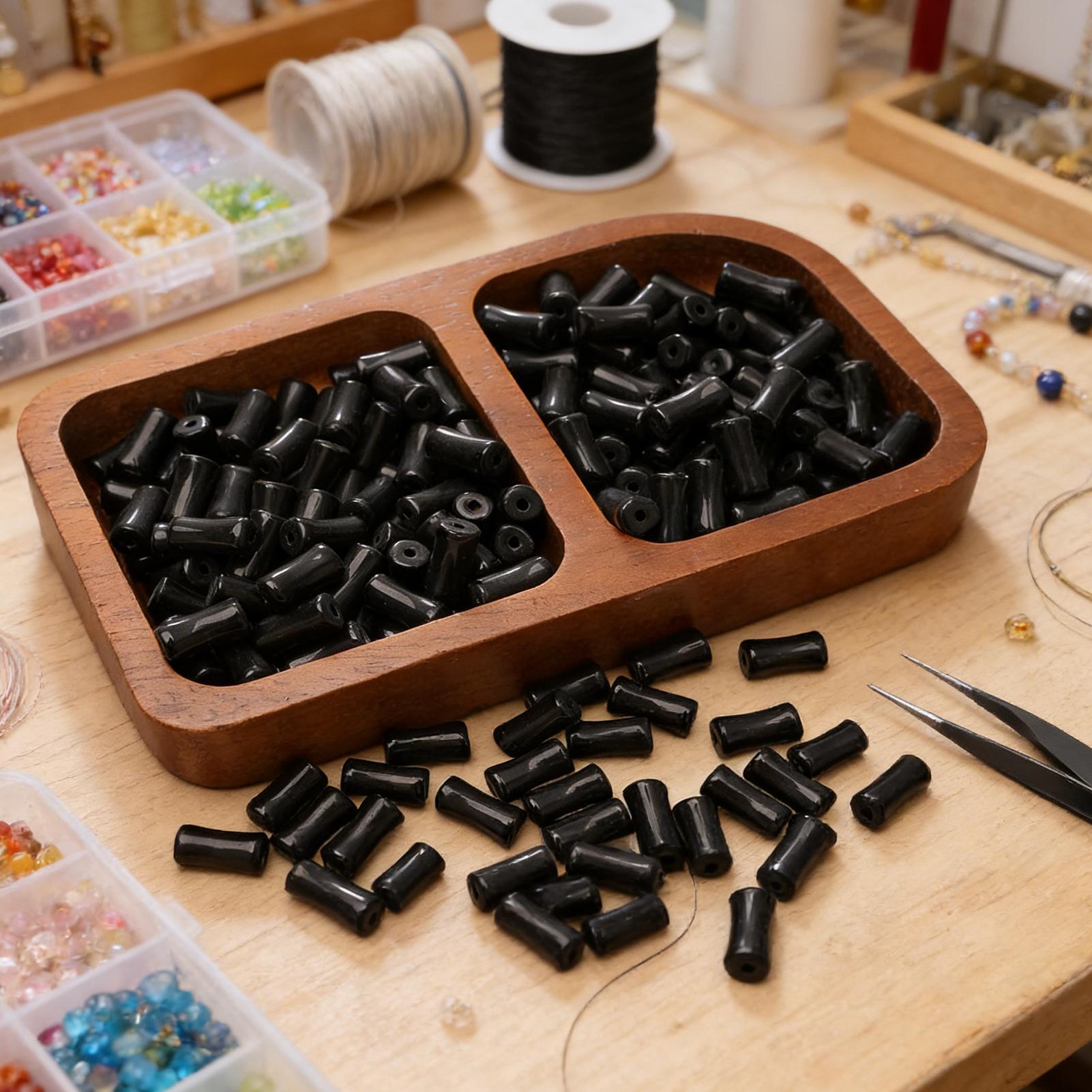 Jewelry Making Workshop For Kids - 50 szt. Szklane Koraliki 8mm Akcesoria