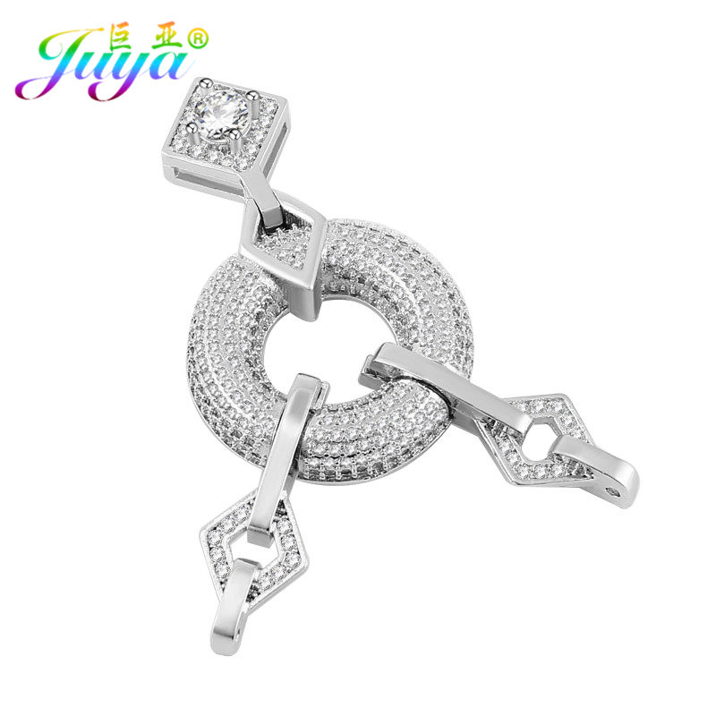 Jewelry Making Bead - Juya DIY elementy biżuterii geometryczne zapięcie