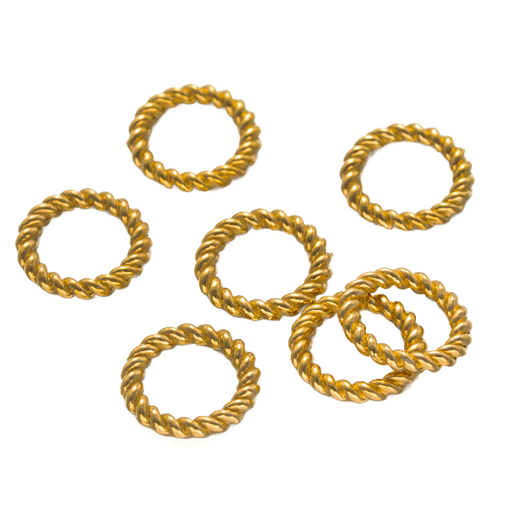 20 szt. Okrągłe, skręcane, zam – Jewelry Making Closed Jump Rings recenzja i cena