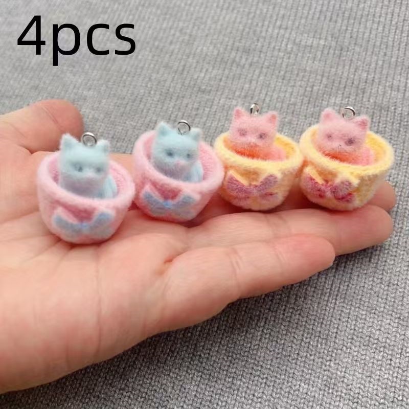 4 szt. zawieszek 3D z żywicy w – Jewelry Making Accessories recenzja i cena