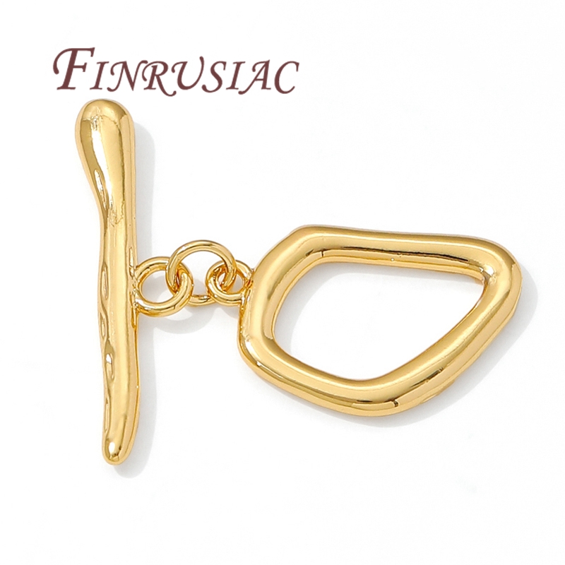 2/4/6 szt. Rodowane zapięcia t – Toggle Clasp Gold recenzja i cena