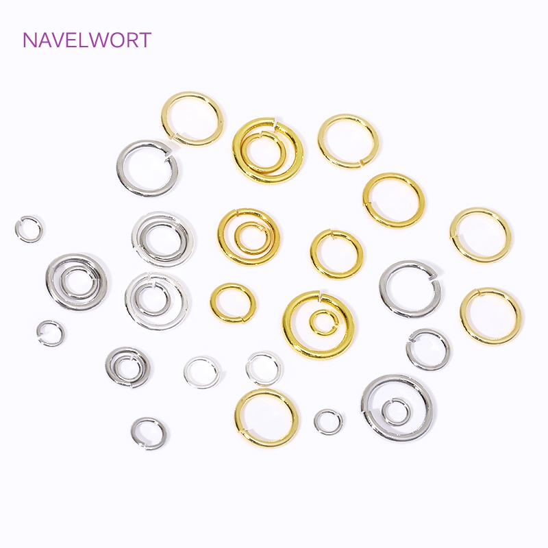 14K/18K pozłacany pierścień dz – Jewelry Making Closed Jump Rings recenzja i cena