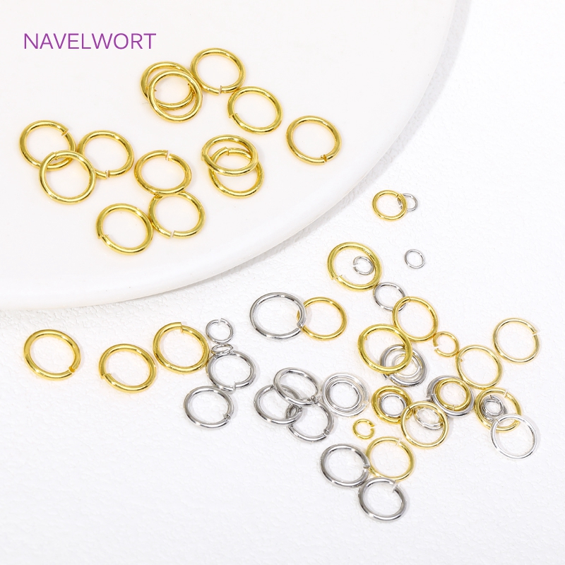 14K/18K pozłacany pierścień dz – Jewelry Making Closed Jump Rings recenzja i cena
