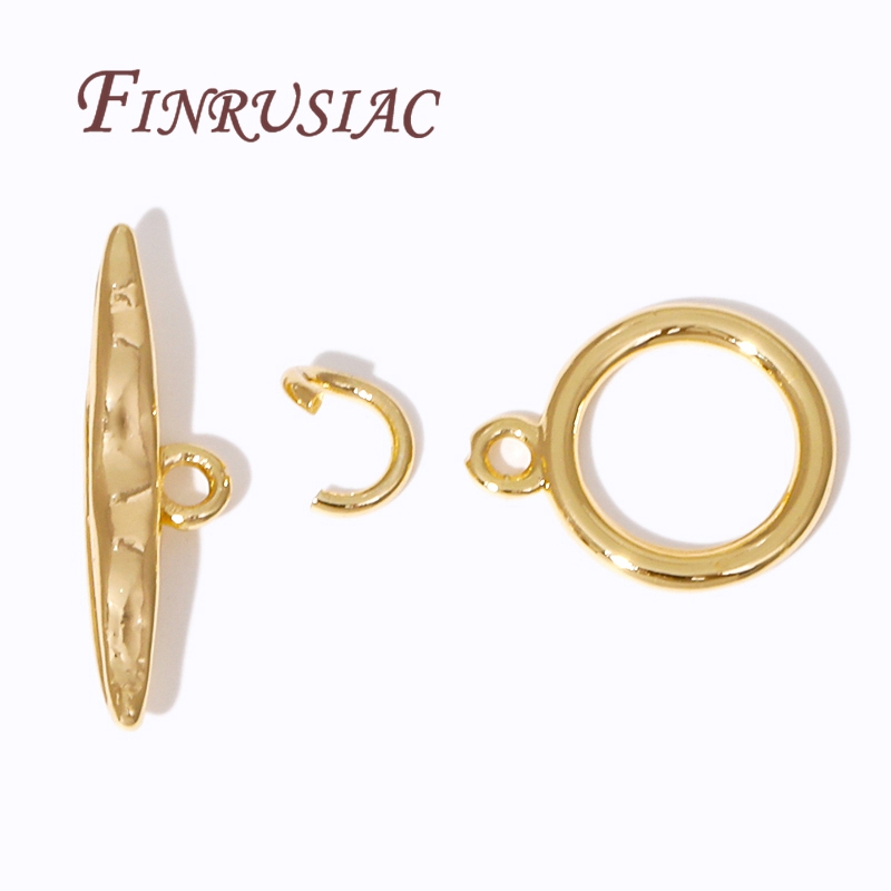 2/4 szt. 18K pozłacane zatrzas – Toggle Clasp Gold recenzja i cena