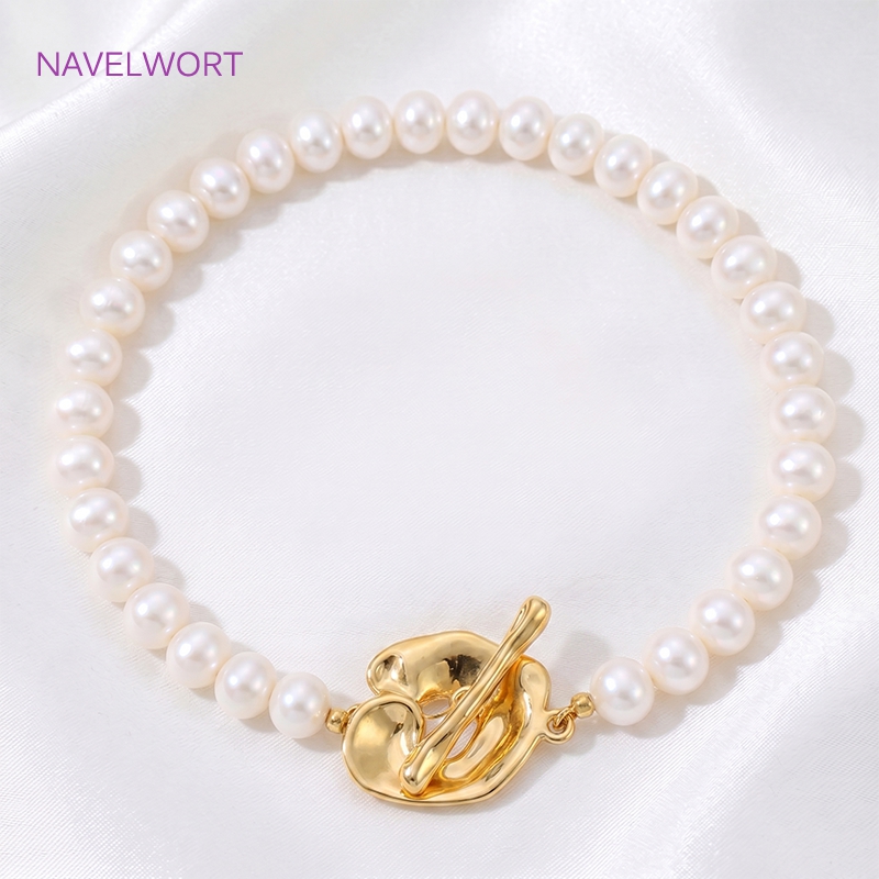Złote (18K) pozłacane mosiężne – Toggle Clasp Gold recenzja i cena