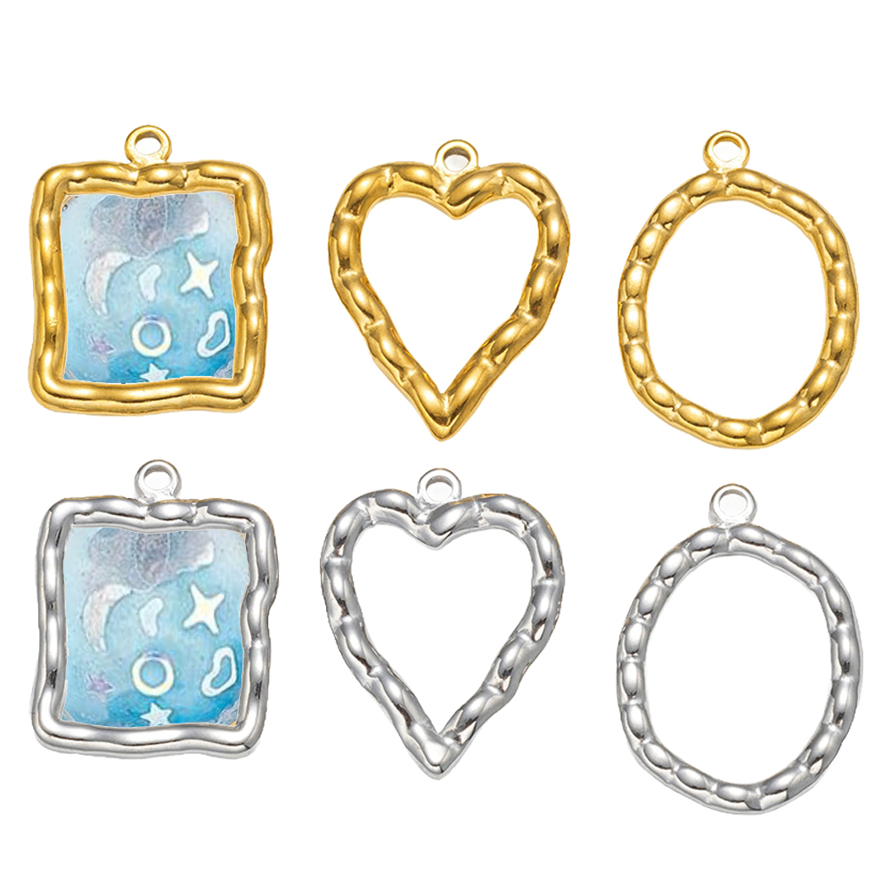 5 szt. Zawieszek ze stali nier – Jewelry Making With Resin recenzja i cena