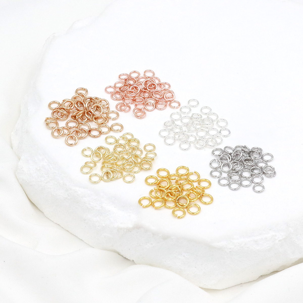 Zestaw otwartych pierścieni łą – Jewelry Making Closed Jump Rings recenzja i cena
