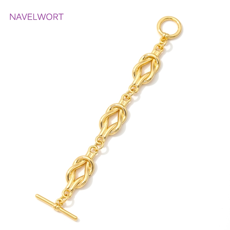 18K pozłacane zapięcia OT zapi – Toggle Clasp Gold recenzja i cena