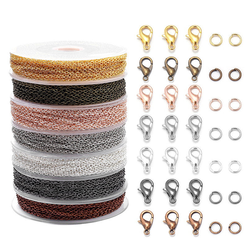 3 M/Rolka Metalowy Łańcuszek Ż – Jewelry Making Closed Jump Rings recenzja i cena