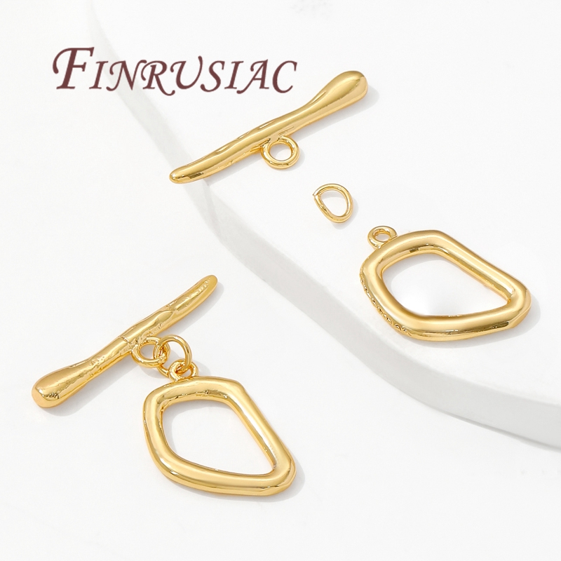 Zapięcia Toggle Platerowane 18 – Toggle Clasp Gold recenzja i cena