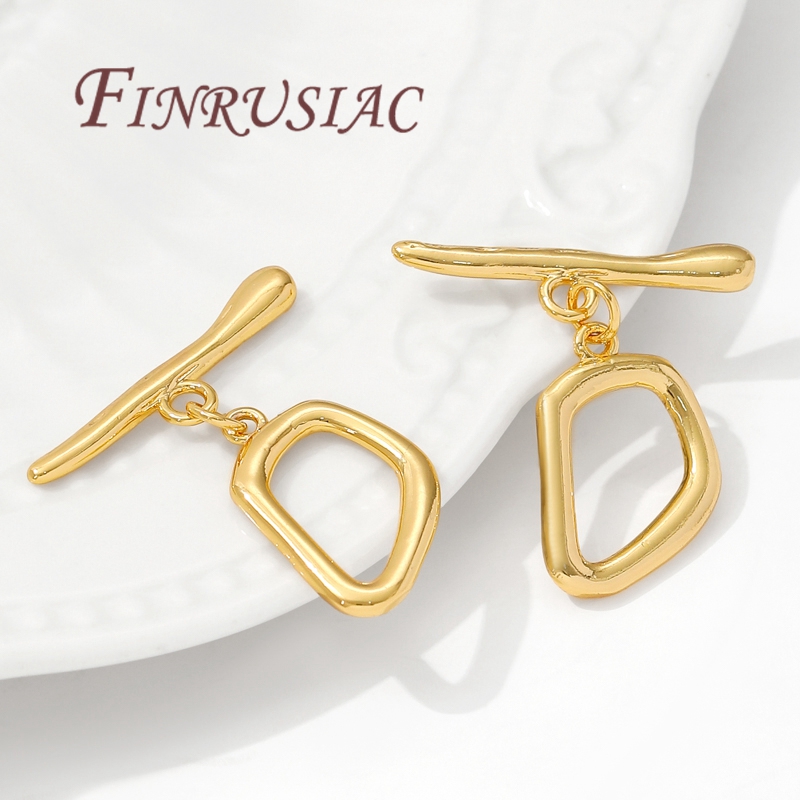 Zapięcia Toggle Platerowane 18 – Toggle Clasp Gold recenzja i cena