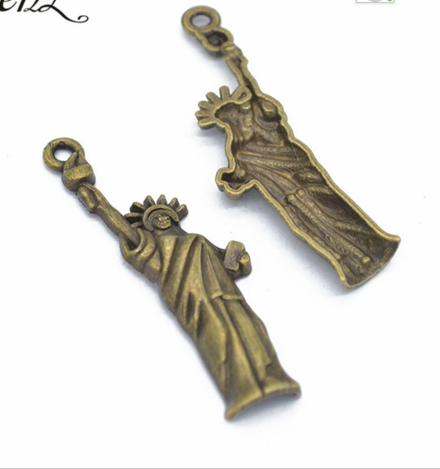 5 szt. Zawieszek Statua Wolnoś – Jewelry Making New York recenzja i cena