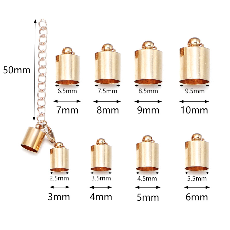 10 Zestawów Końcówek do Skórza – Jewelry Making Chain recenzja i cena