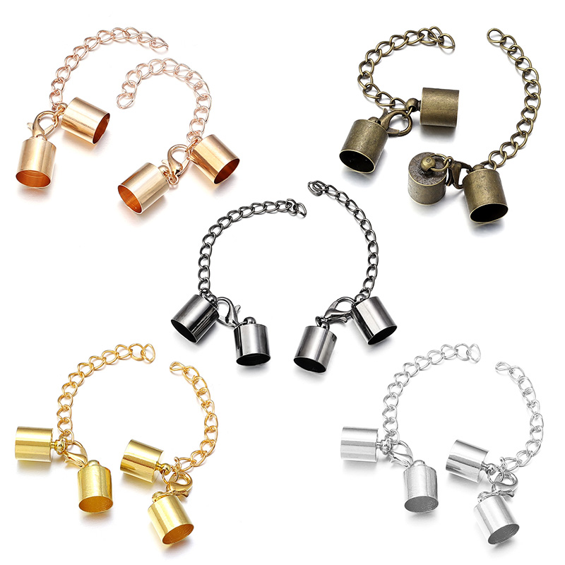 10 Zestawów Końcówek do Skórza – Jewelry Making Chain recenzja i cena