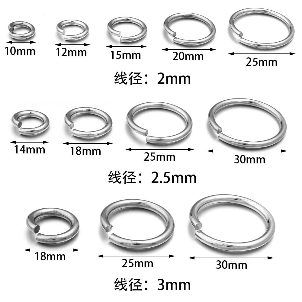 20 sztuk/partia Otwarty Pierśc – Jewelry Making Closed Jump Rings recenzja i cena