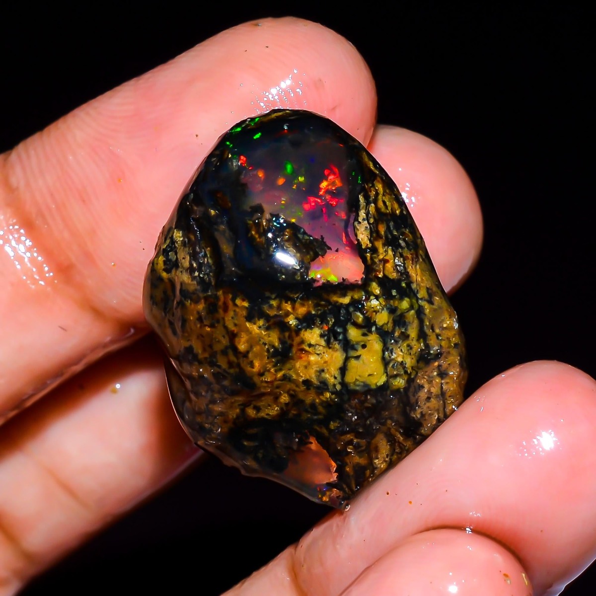 Naturalny etiopski opal Welo,  – Jewelry Making Raw Materials recenzja i cena