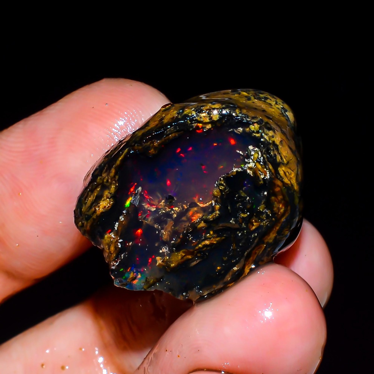 Naturalny etiopski opal Welo,  – Jewelry Making Raw Materials recenzja i cena