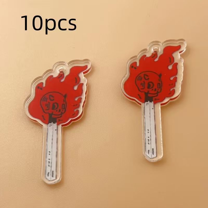10 szt. akrylowych zawieszek w – Jewelry Making Accessories recenzja i cena