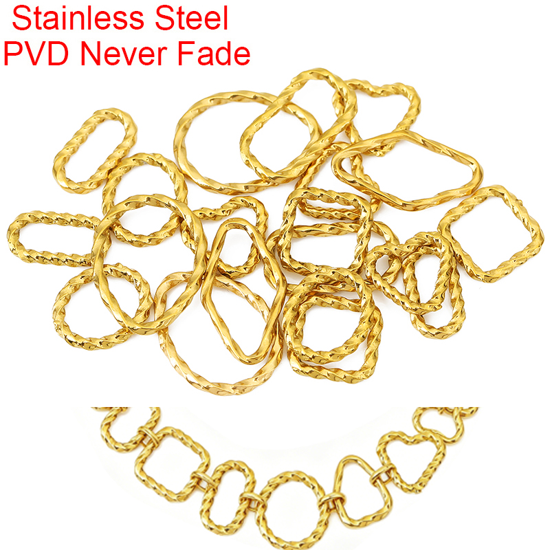 10 szt. Stal Nierdzewna Zamkni – Jewelry Making Closed Jump Rings recenzja i cena