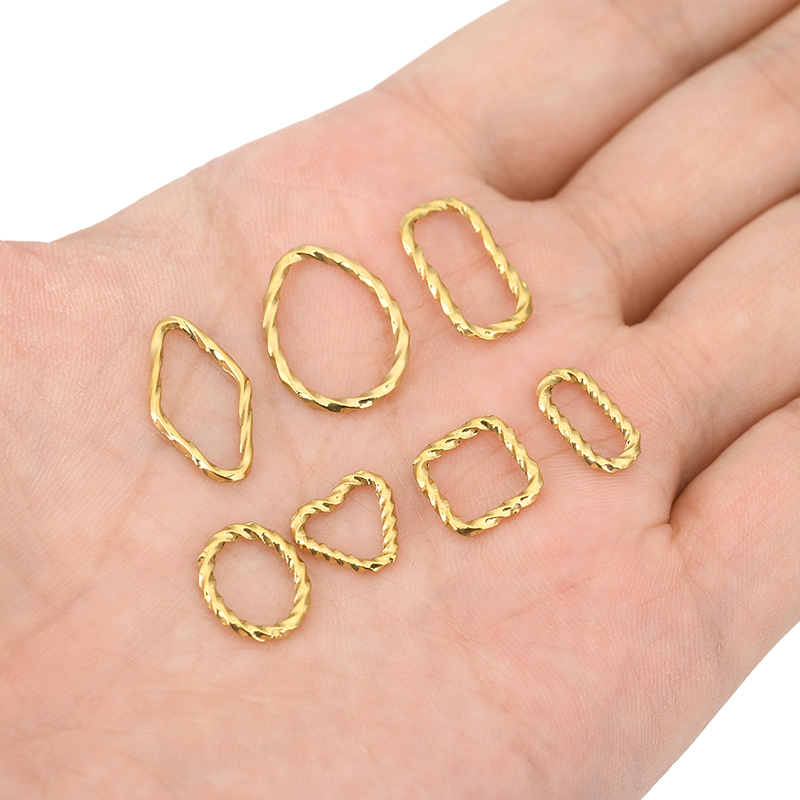 10 szt. Stal Nierdzewna Zamkni – Jewelry Making Closed Jump Rings recenzja i cena