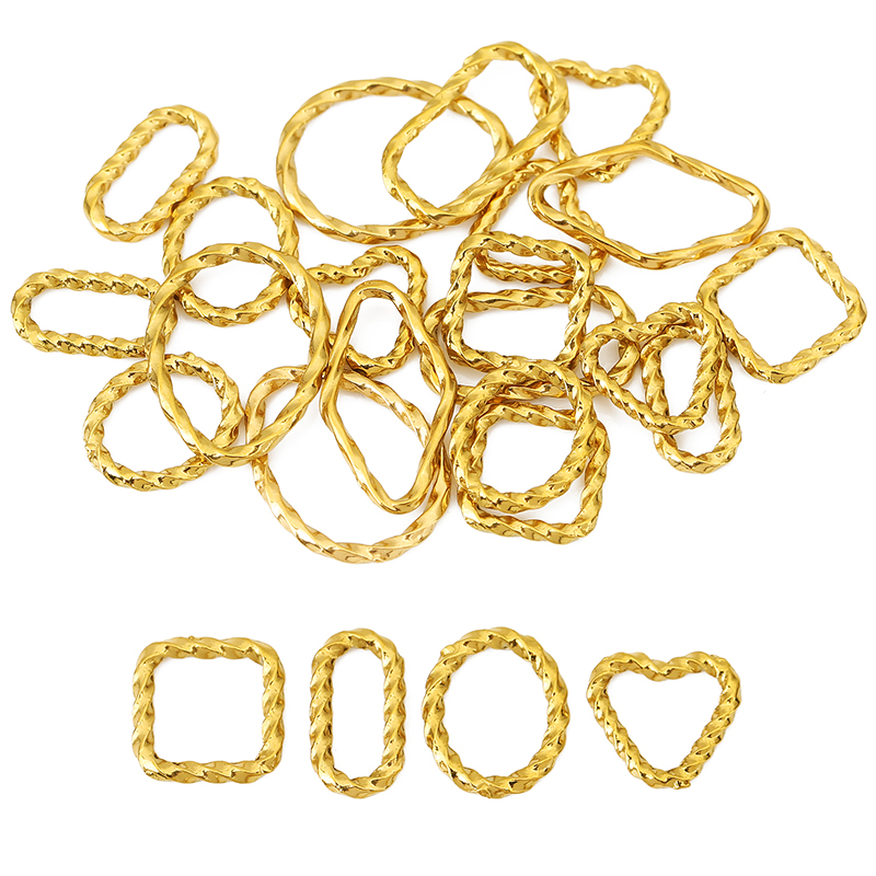 10 szt. Stal Nierdzewna Zamkni – Jewelry Making Closed Jump Rings recenzja i cena
