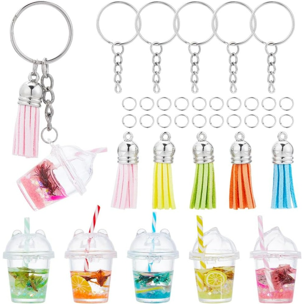 35Pcs DIY 5 Zestaw breloków do – Jewelry Making Kits recenzja i cena