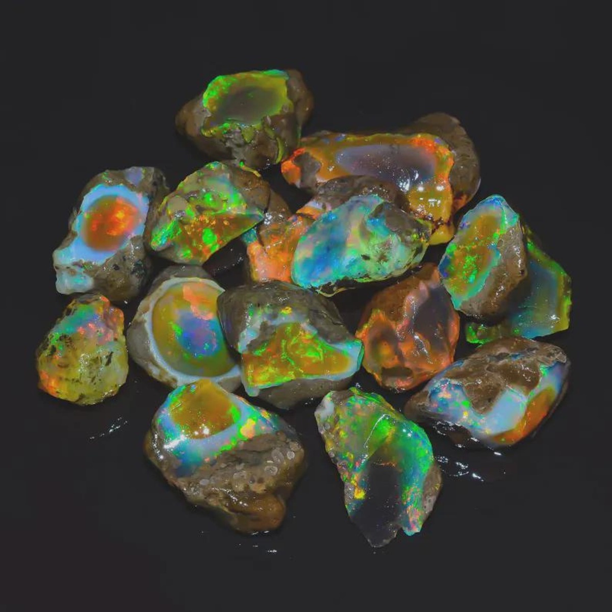 25-80CT Autentyczny Etiopski O – Jewelry Making Raw Materials recenzja i cena