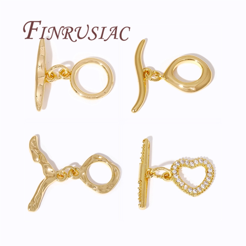 Zapięcie Toggle Platerowane 18 – Toggle Clasp Gold recenzja i cena