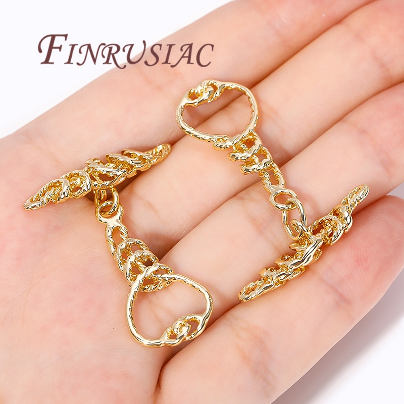 Zapięcie Toggle Platerowane 18 – Toggle Clasp Gold recenzja i cena