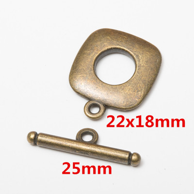 10 zestawów metalowych zapięć  – Toggle Clasp Gold recenzja i cena