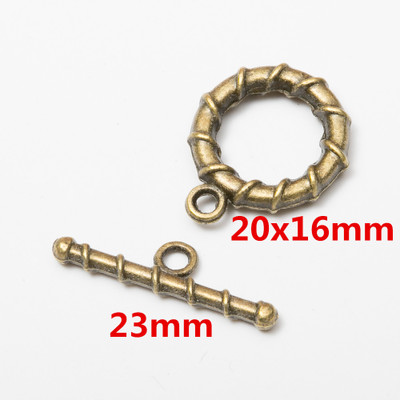 10 zestawów metalowych zapięć  – Toggle Clasp Gold recenzja i cena