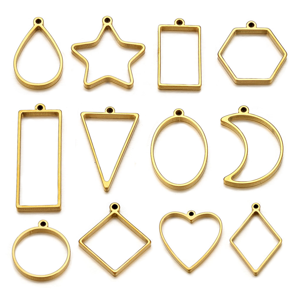 10 szt. Stal Nierdzewna Geomet – Jewelry Making With Resin recenzja i cena