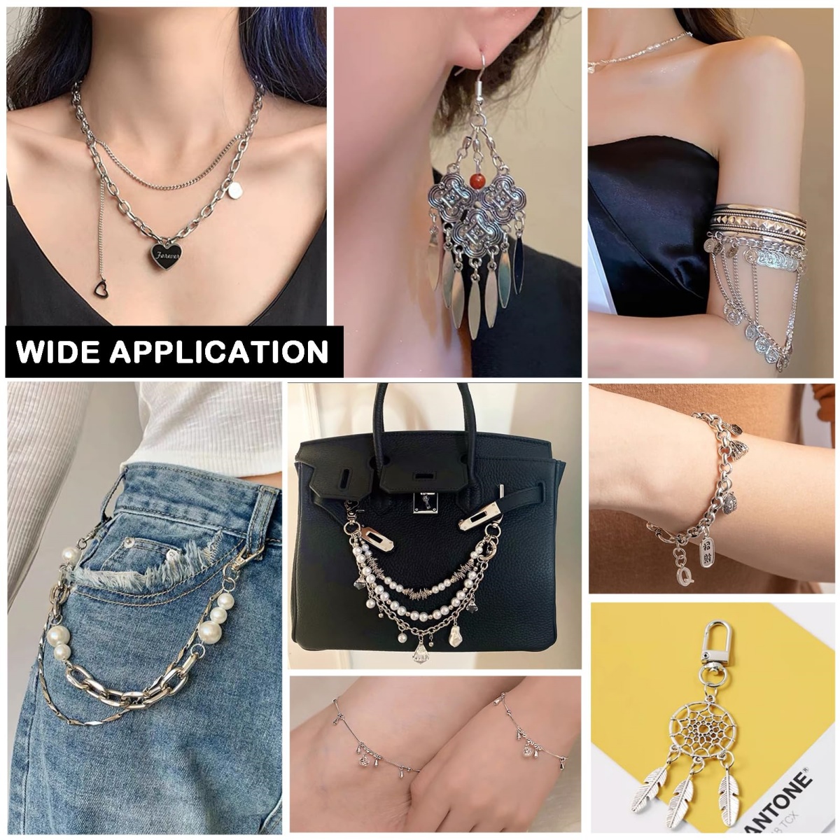 Żelazne otwarte kółka łączniko – Jewelry Making Closed Jump Rings recenzja i cena